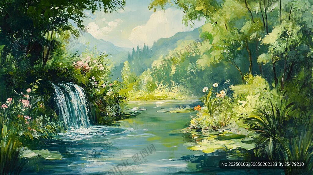 唯美森系场景
