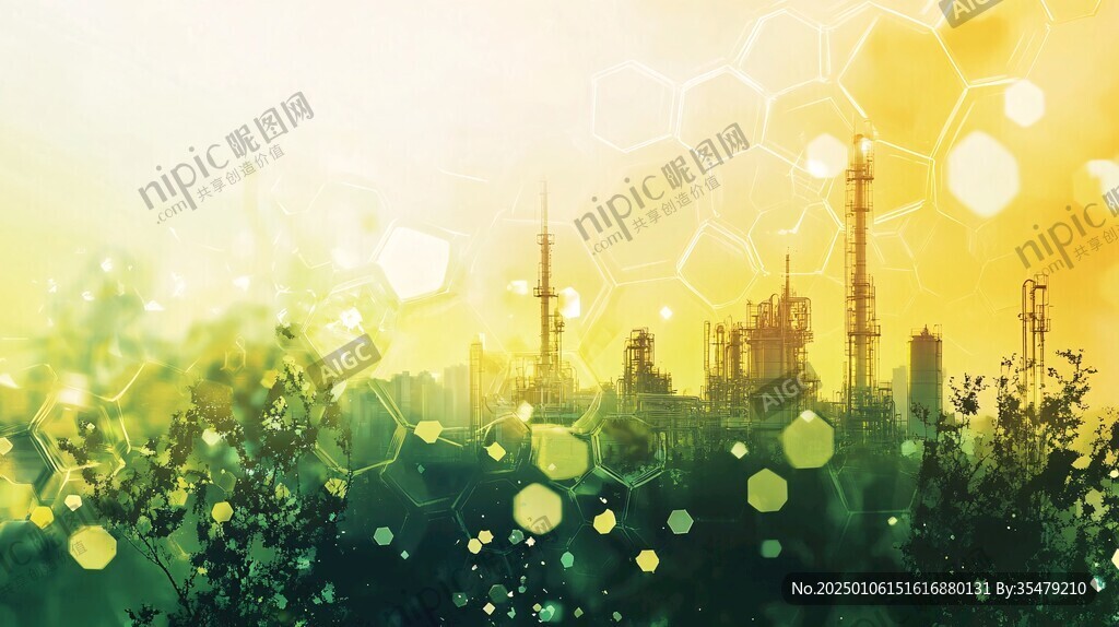 生态生物科技背景