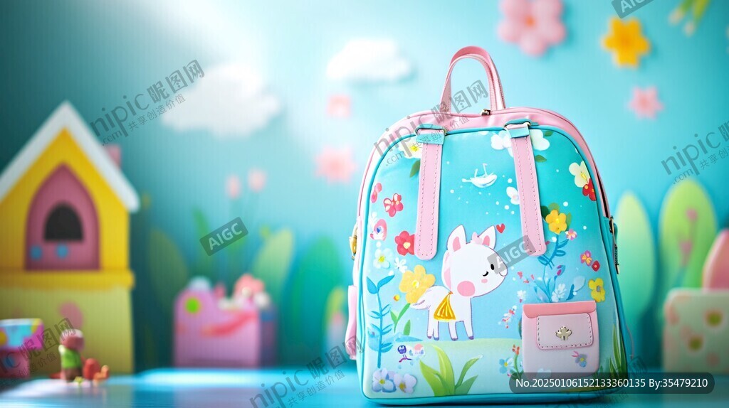 儿童书包图案设计