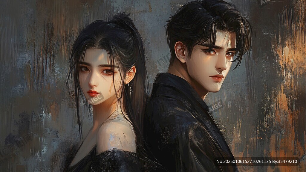 板绘人像