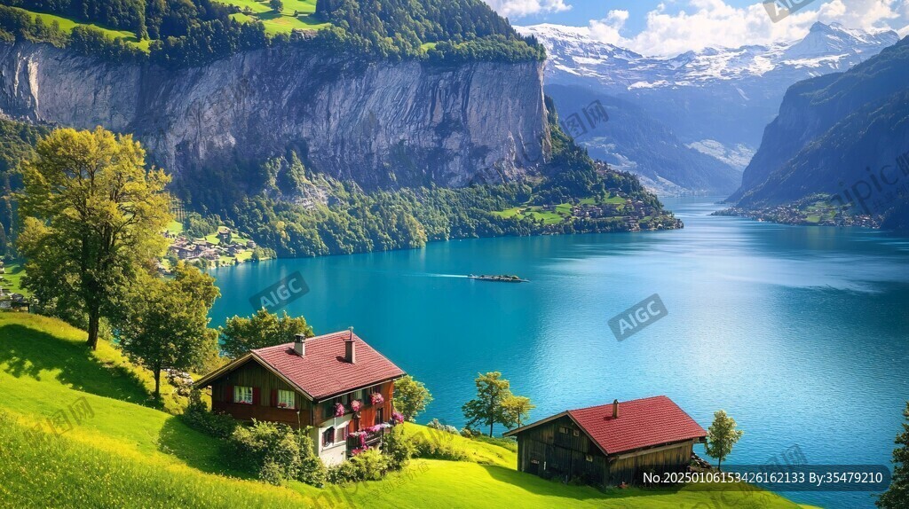 欧洲山水风景