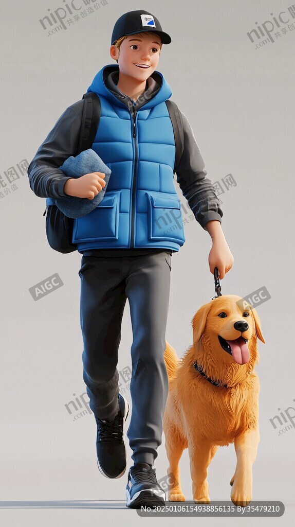 布拉多犬模型