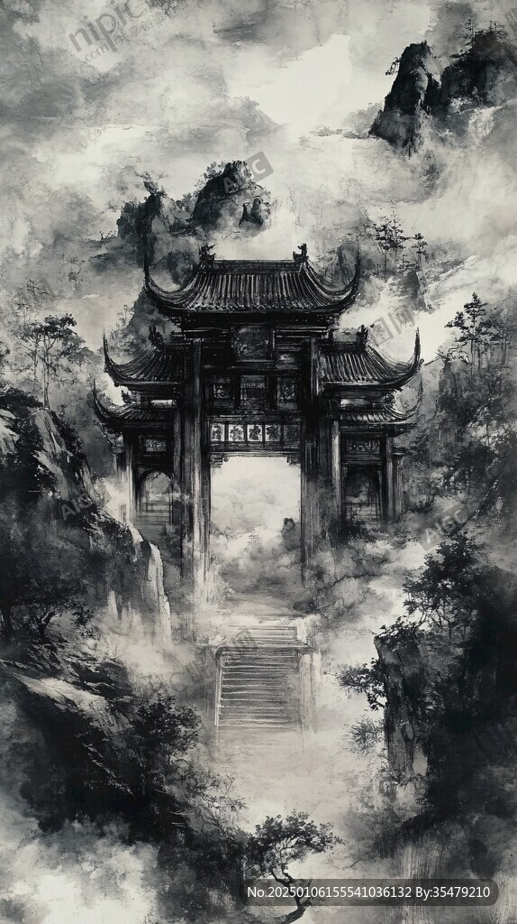 古风仙境天上宫阙