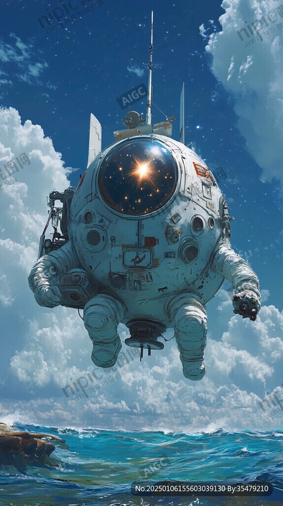 科幻题材插画