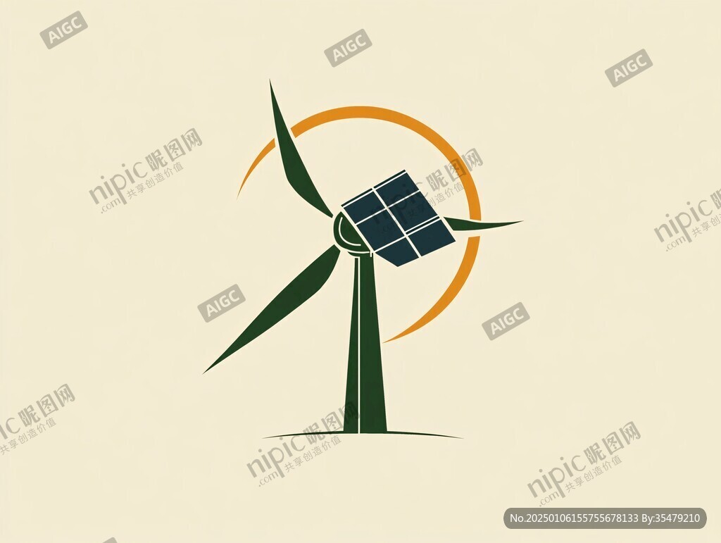 风车logo设计