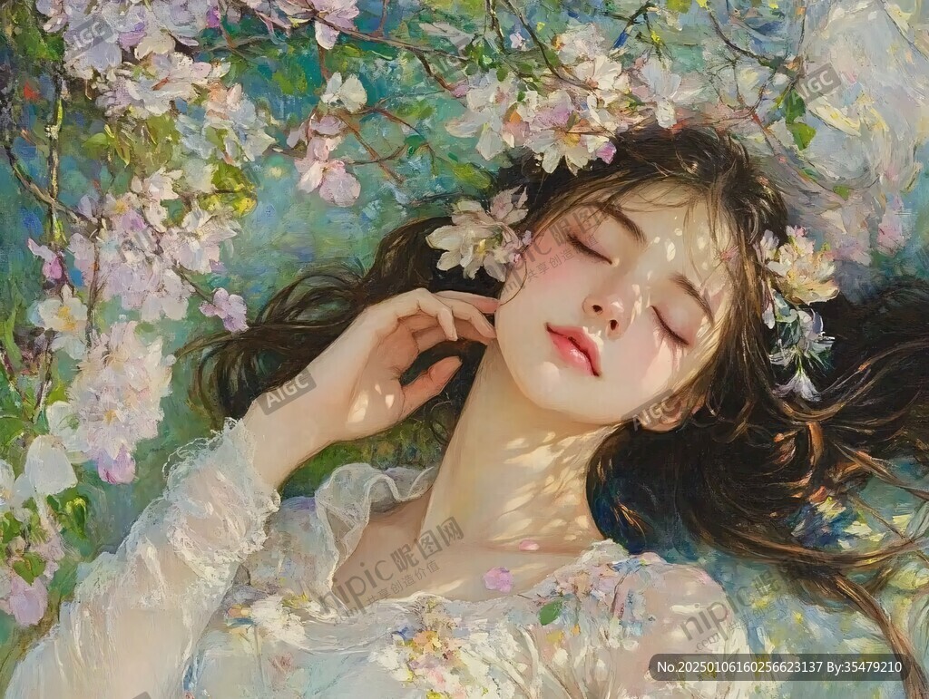 写实唯美插画