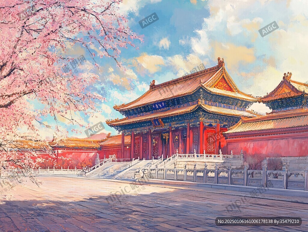 太庙插画
