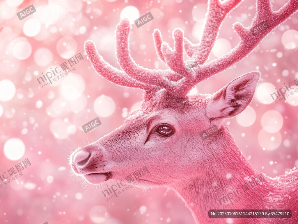 唯美梦幻鹿