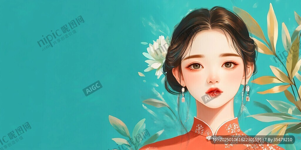 板绘人像
