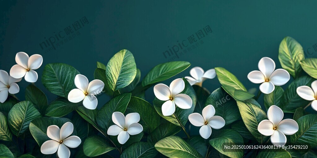 3d立体简约花