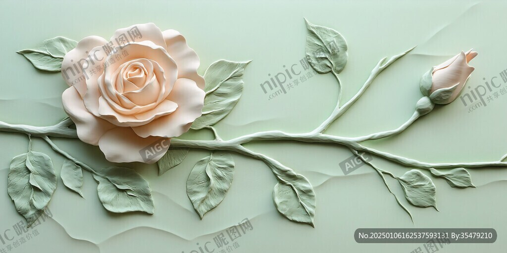 3d立体花壁纸