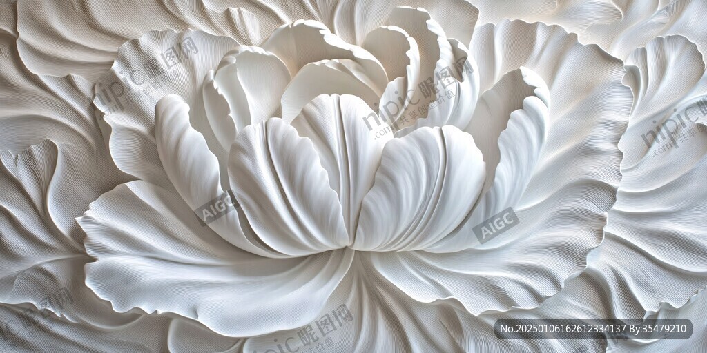 3d立体花壁纸