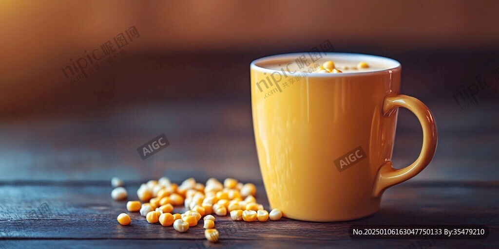 一杯现磨豆浆