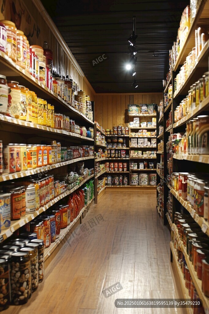 进口食品超市内景