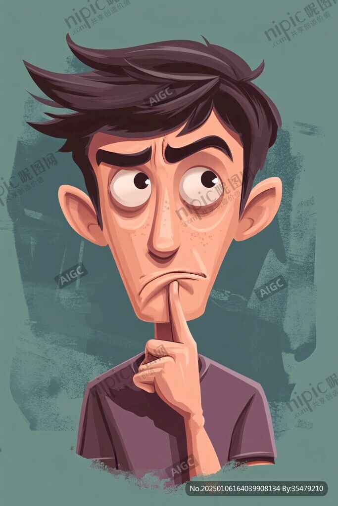 卡通写实漫画人物