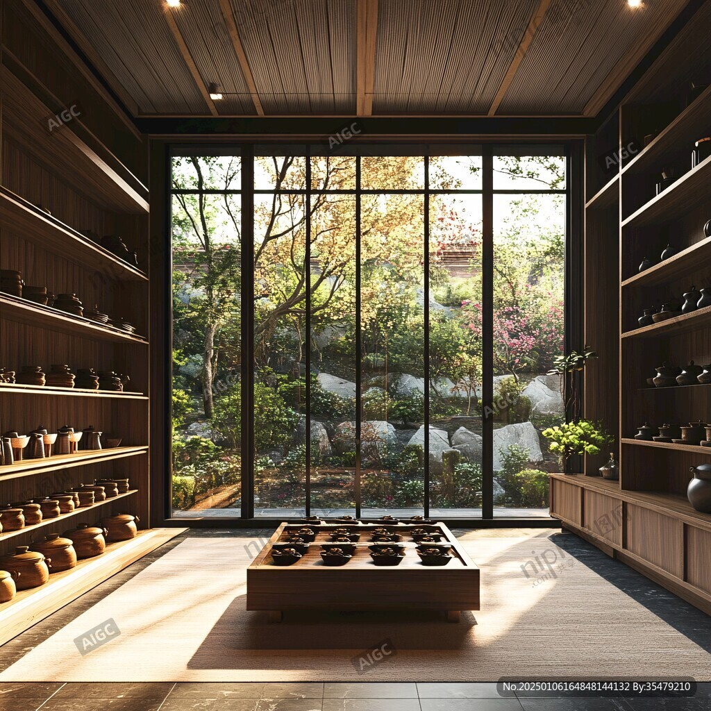 现代茶馆茶室