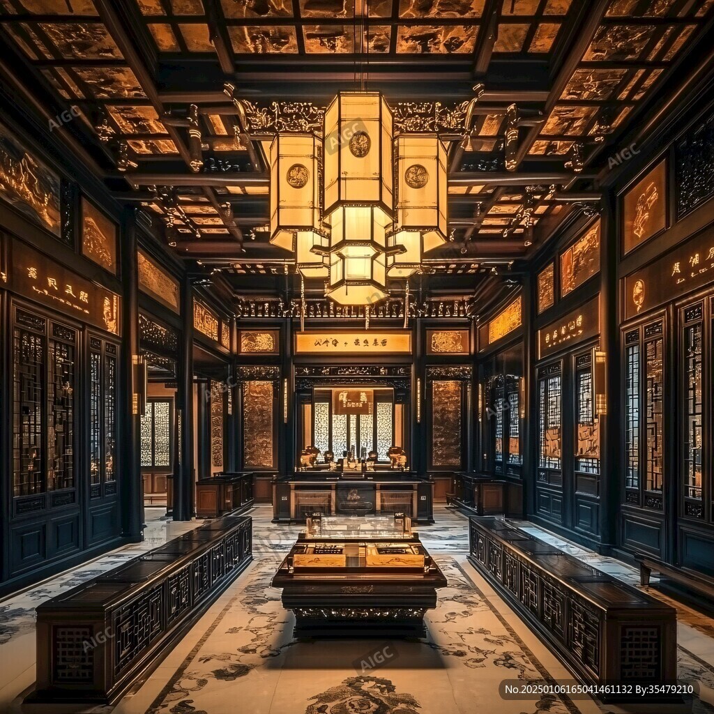 古代宫廷内景