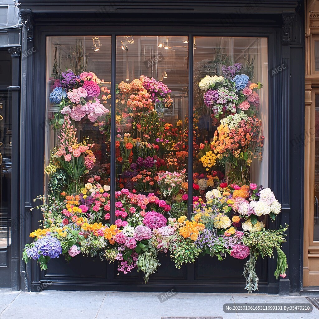 花店橱窗设计
