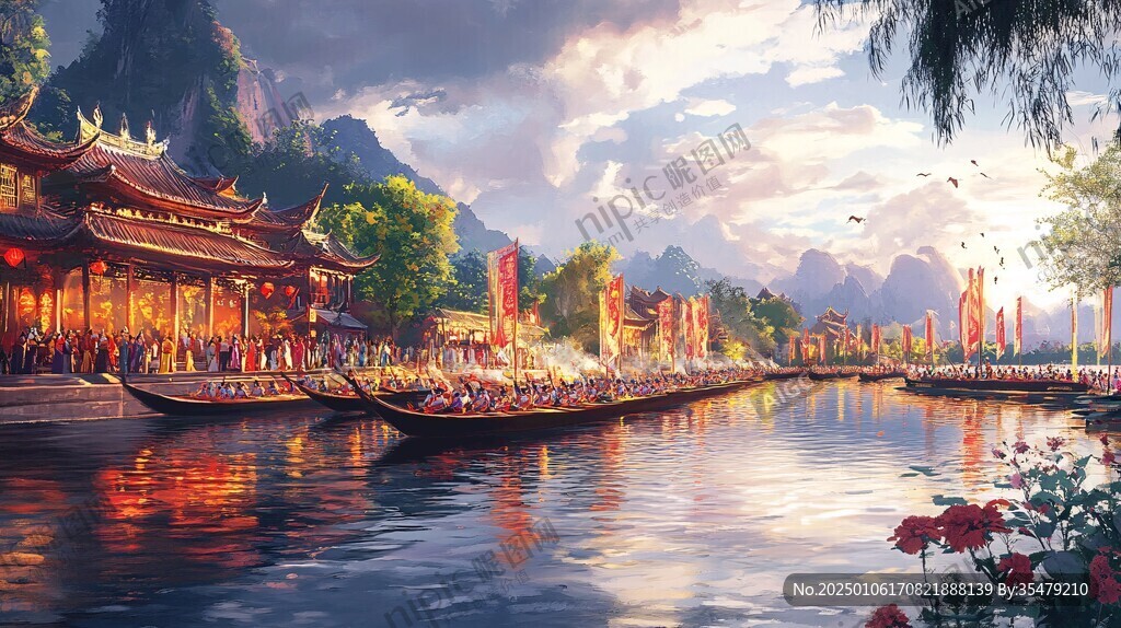 古风场景概念图