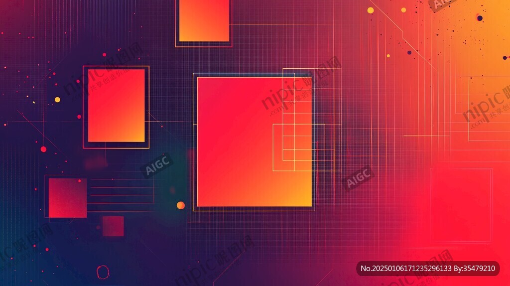 科技风渐变背景