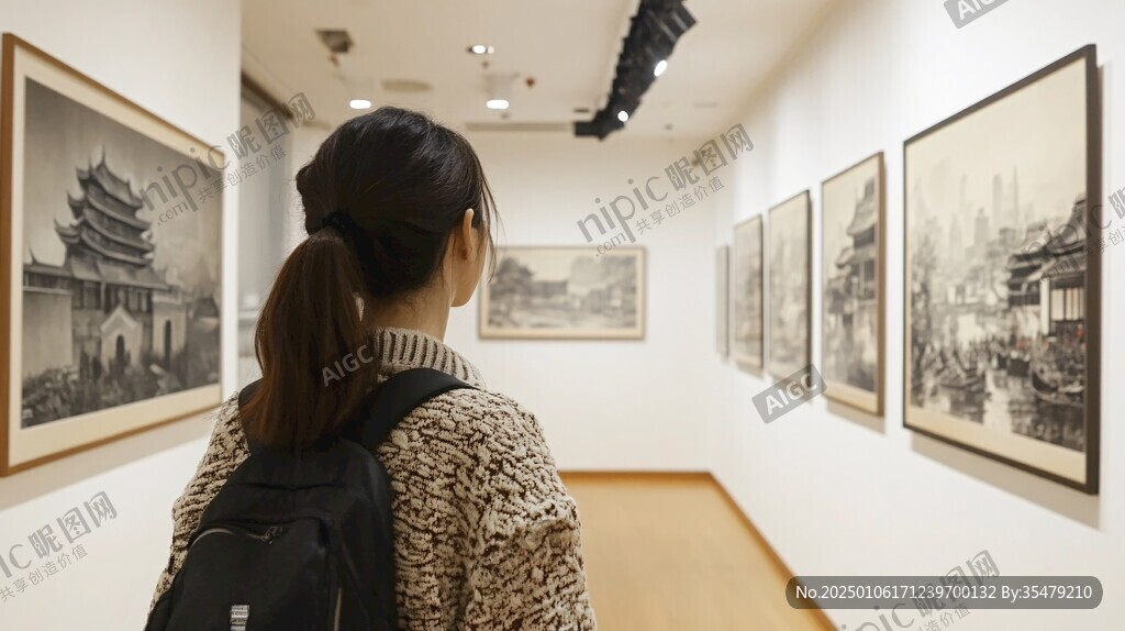 美术馆画展
