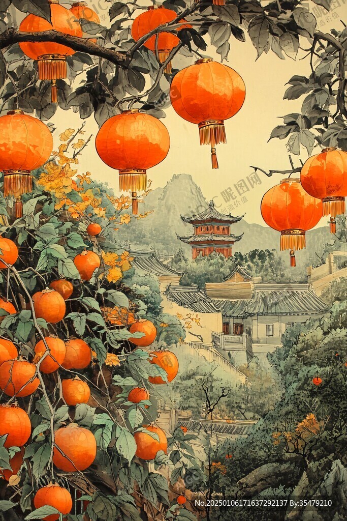 弇山园插画