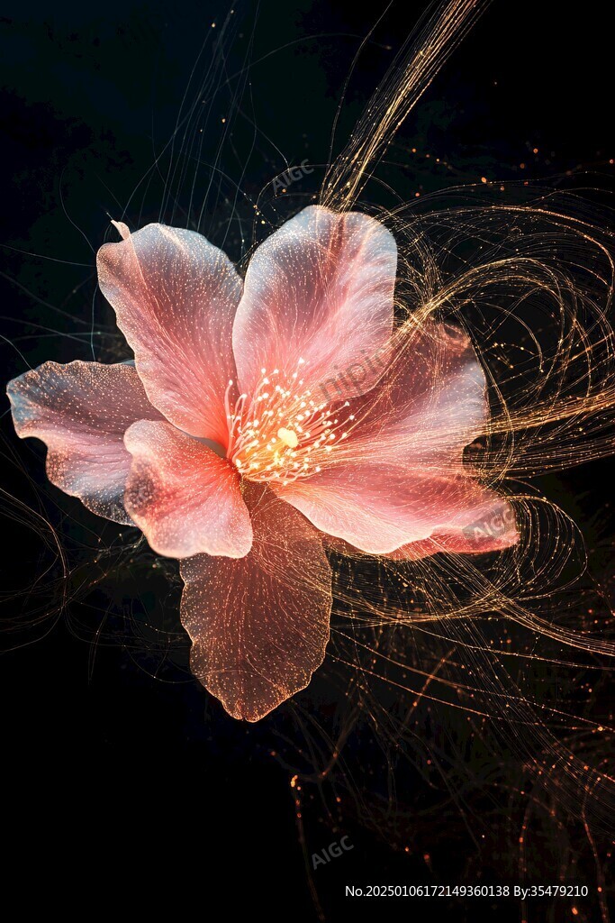 炫光花朵