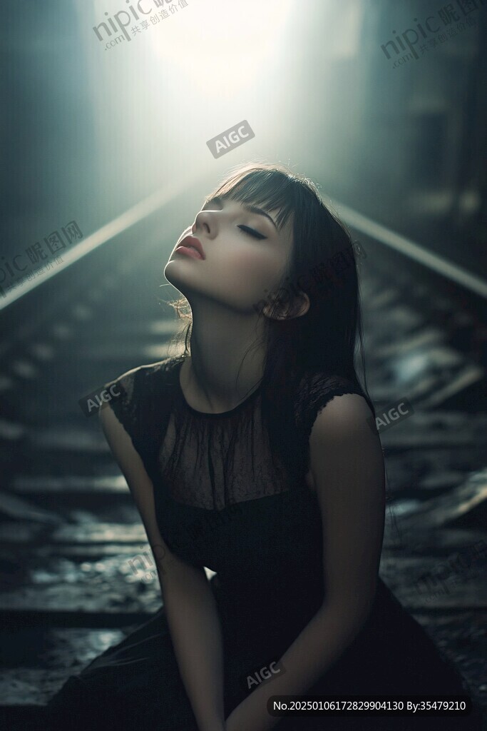 铁路上的姑娘