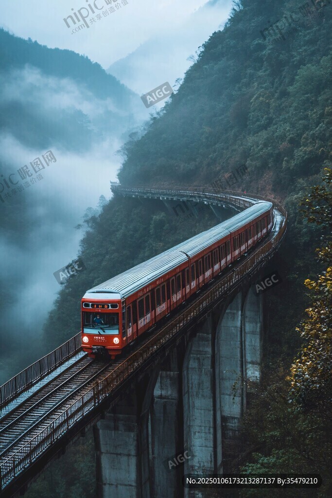 雾中列车
