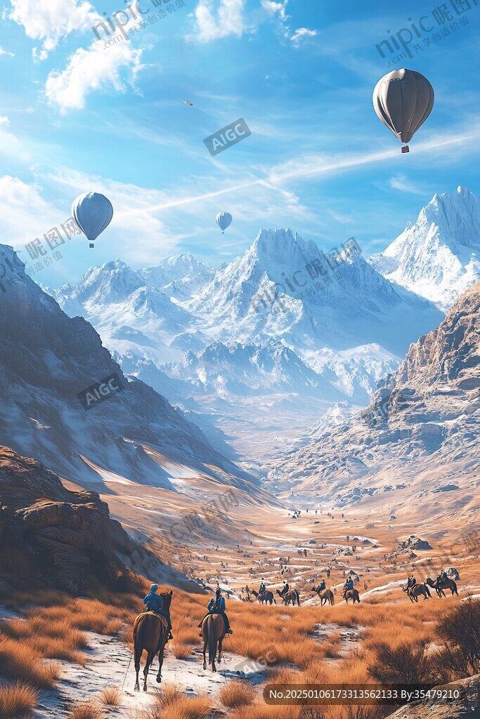 写实风景合成