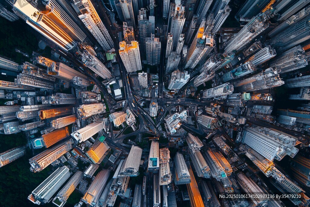 密集城市
