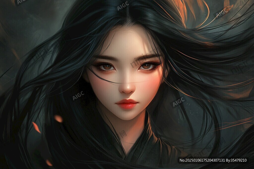板绘人像