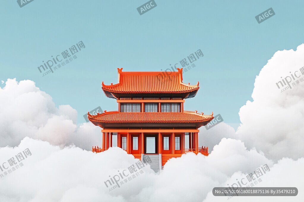 古风仙境天上宫阙