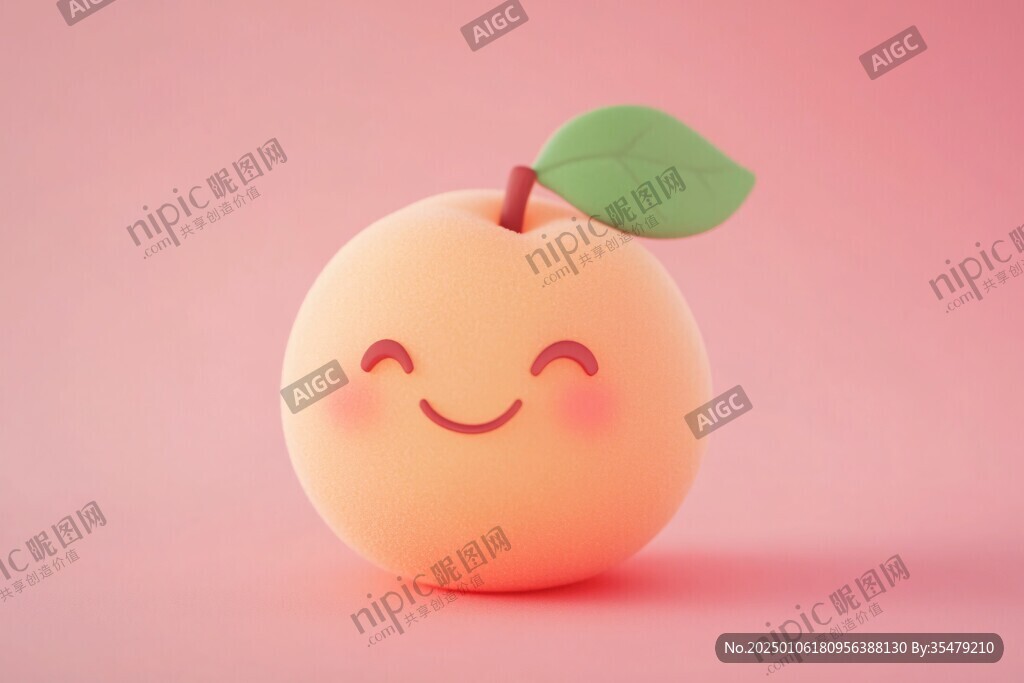 lowpoly苹果