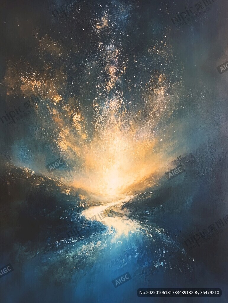 星河梦境装饰画