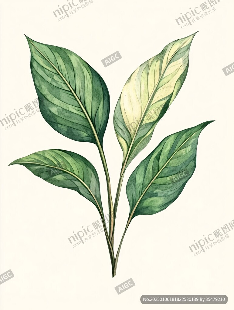 鸭跖草插画