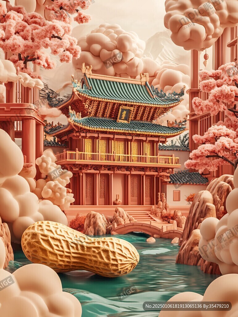 3d立体插画风格