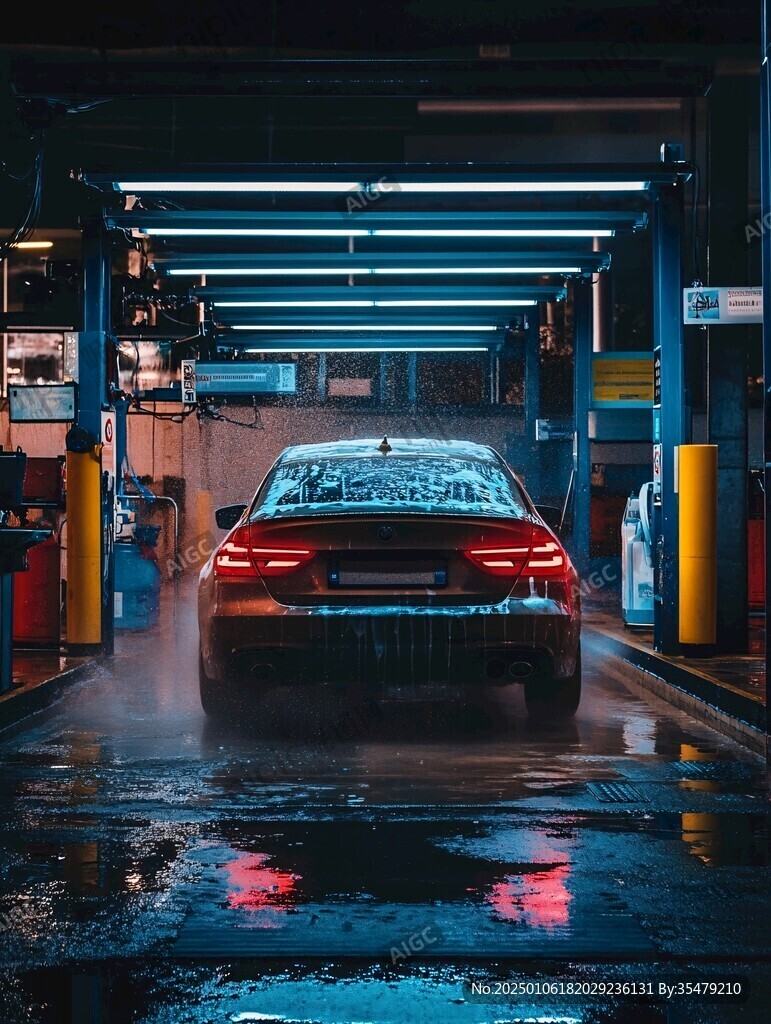 车库中跑车