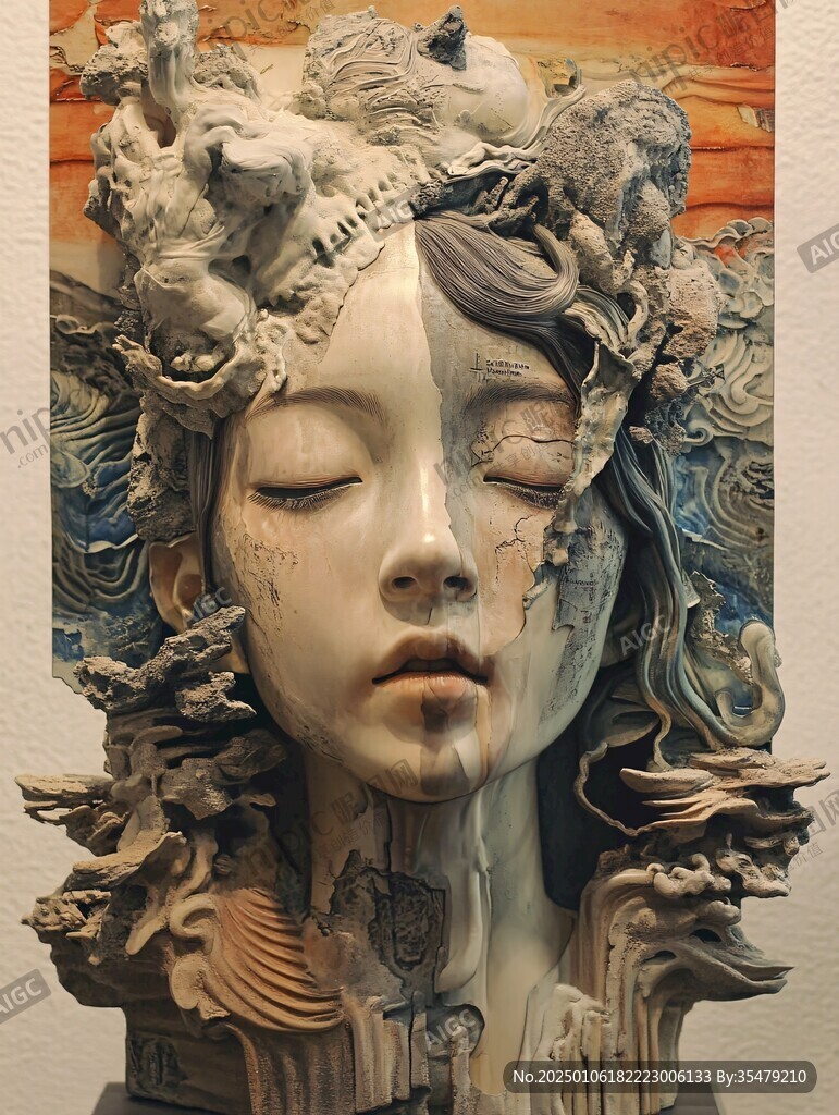 立体彩雕