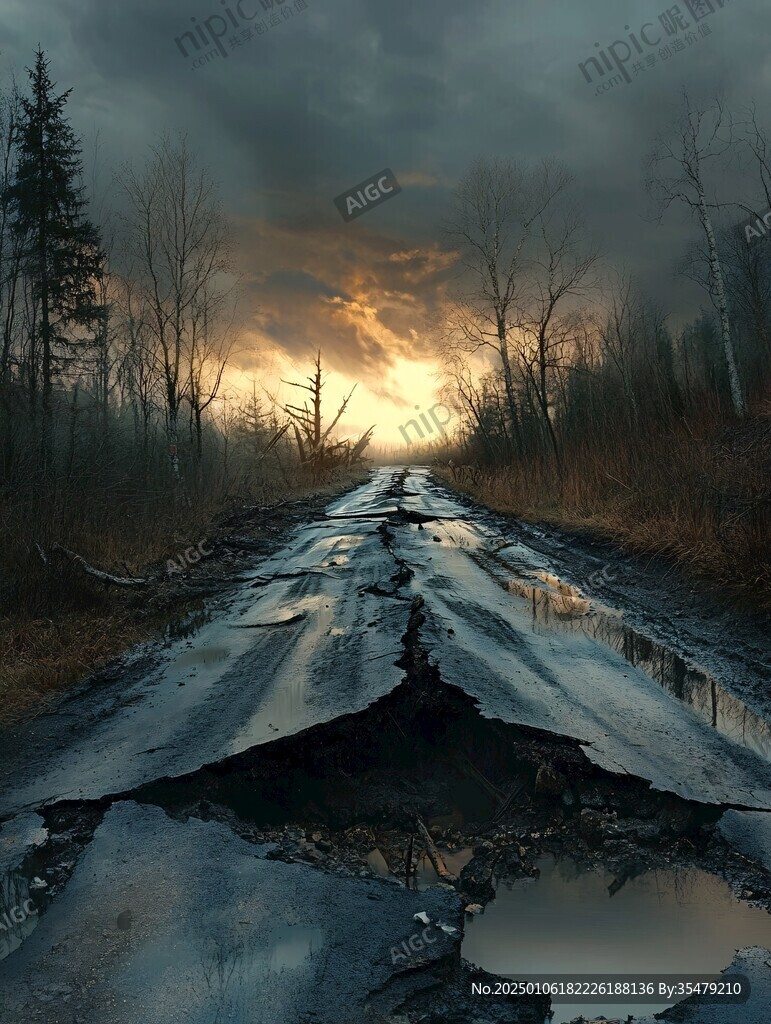 破坏的道路
