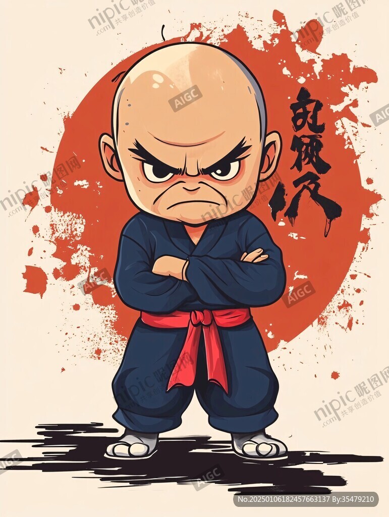 卡通鲁智深