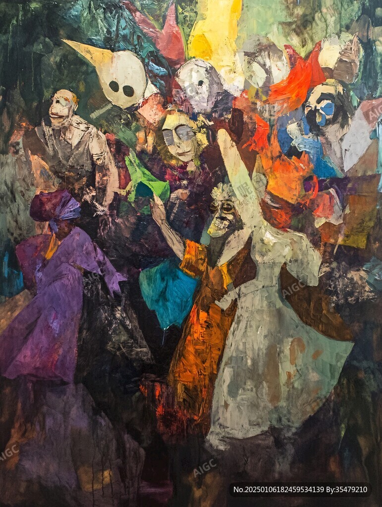 表现主义画作