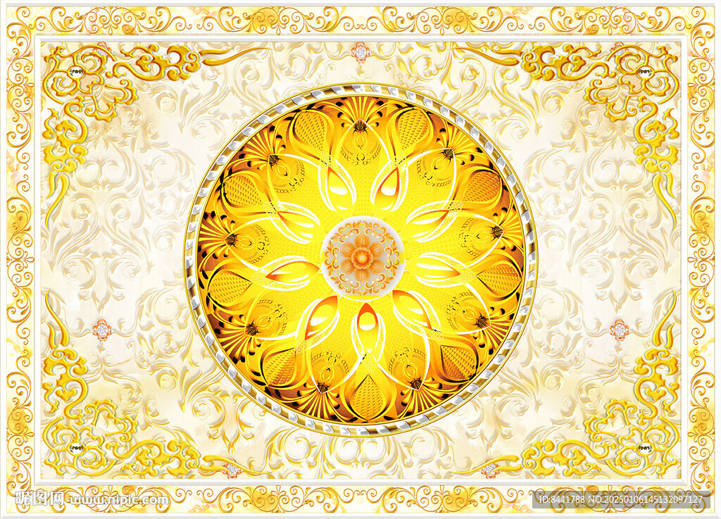 欧式花纹