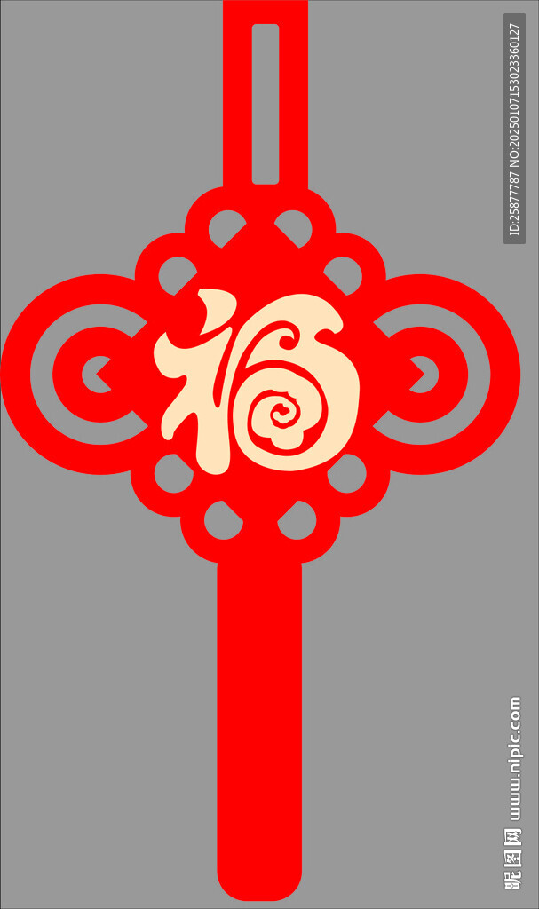 中国结福字