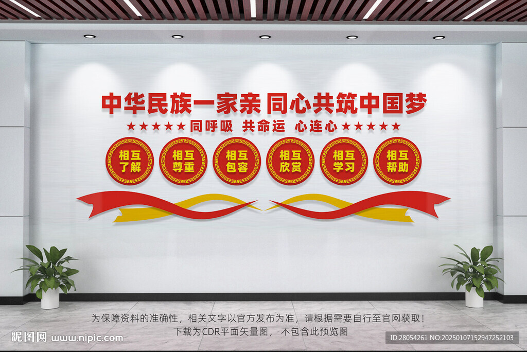 民族团结文化墙