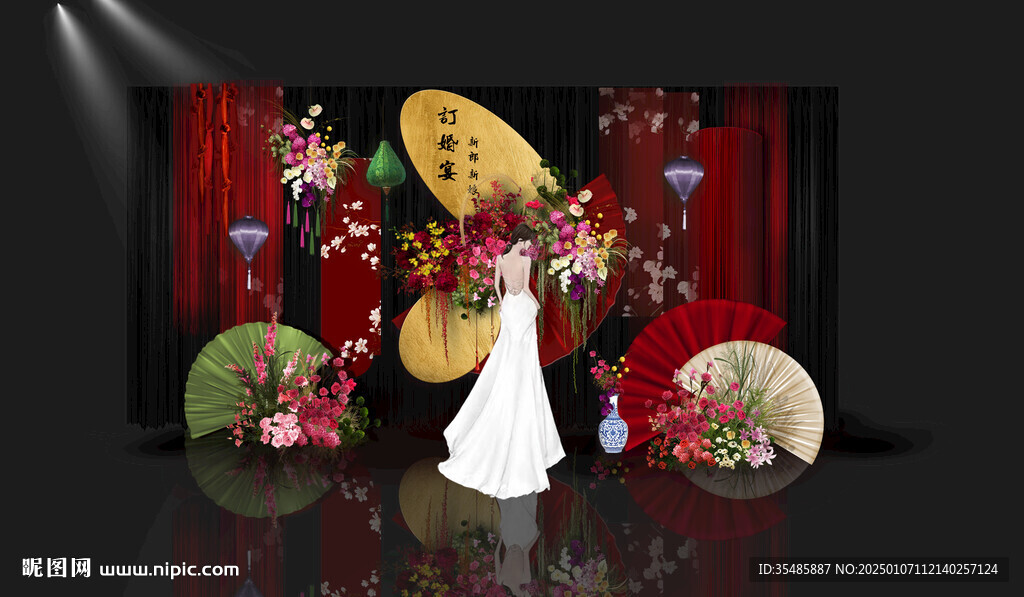 南洋风婚礼效果图