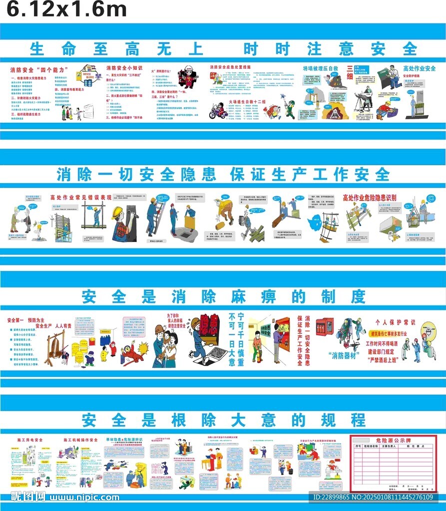 安全通道文化墙