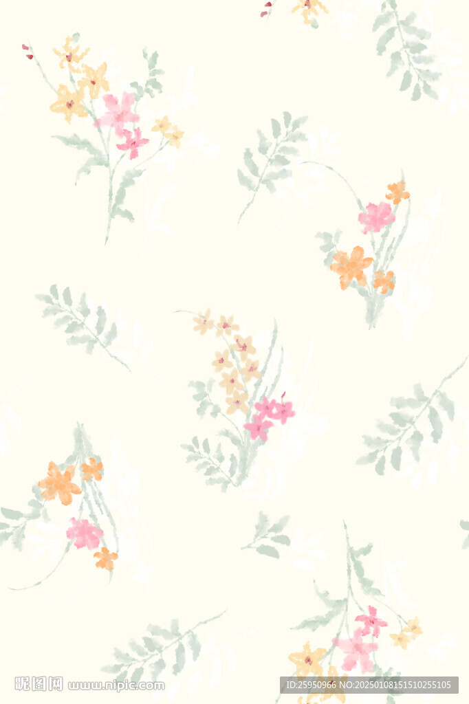 扎染花
