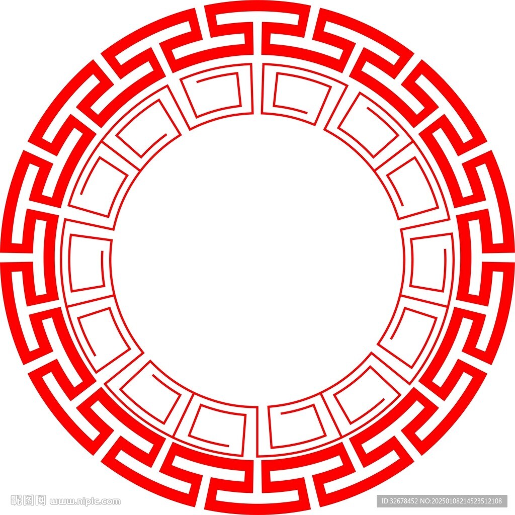 国风背景 边框