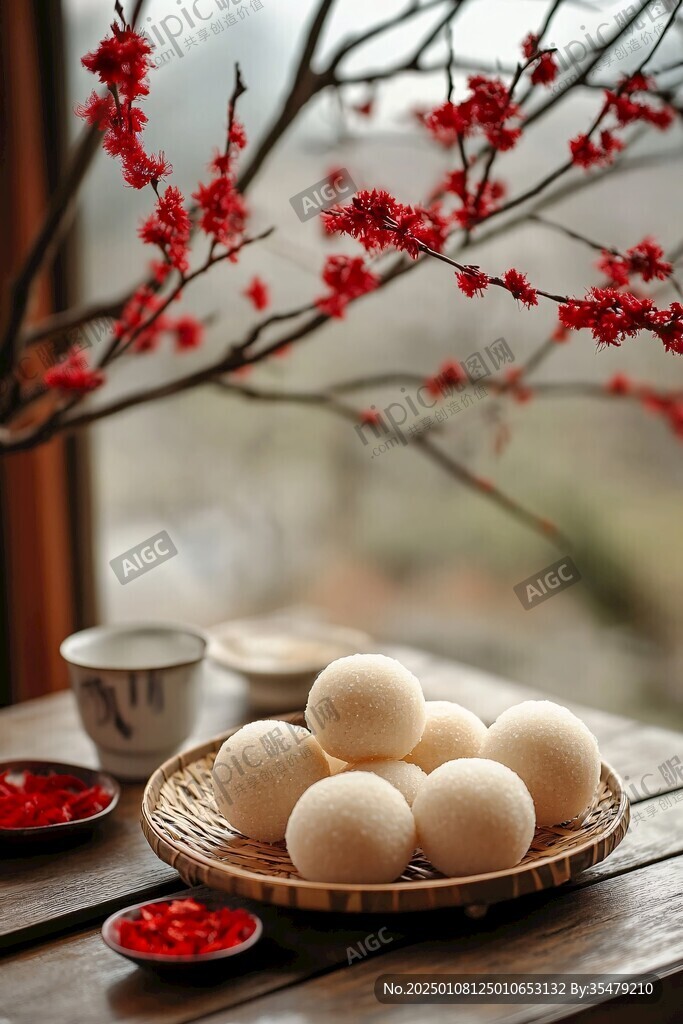 年俗年晚煎堆